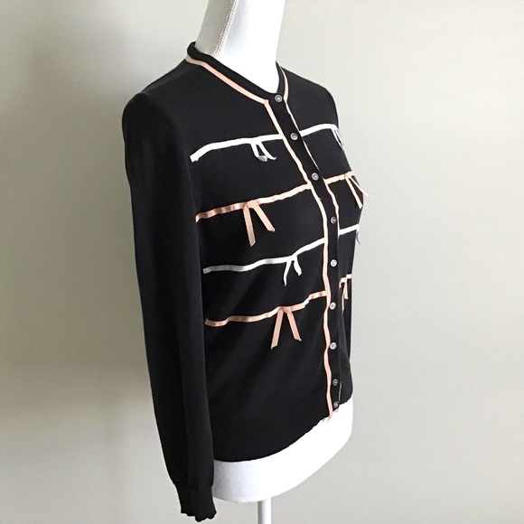 Rare Early 2000s Vintage Bow Cardigan ASO Rory Gilmore in Gilmore Girls - Picture 13 of 14